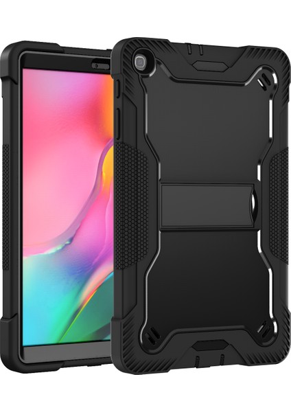 Galaxy Tab A 10.1 inç İçin 3 Katmanlı Standlı Shockproof Tam Koruma Kılıf (Yurt Dışından)