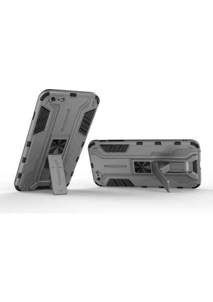 iPhone 6 Plus / 6s Plus İçin Çift Katmanlı Pc Tpu Bumper Kaymaz ShockProof Korumalı Kılıf (Yurt Dışından)