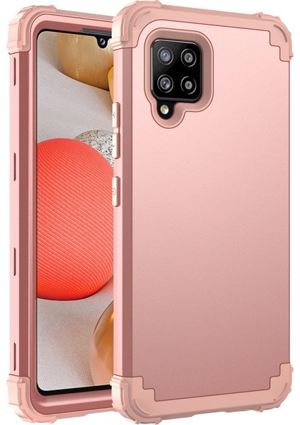 Samsung Galaxy A42 5G İçin Yumuşak Silikon Pc Bumper 3'ü 1 Arada Shockproof Korumalı Kılıf (Yurt Dışından) fiyatları