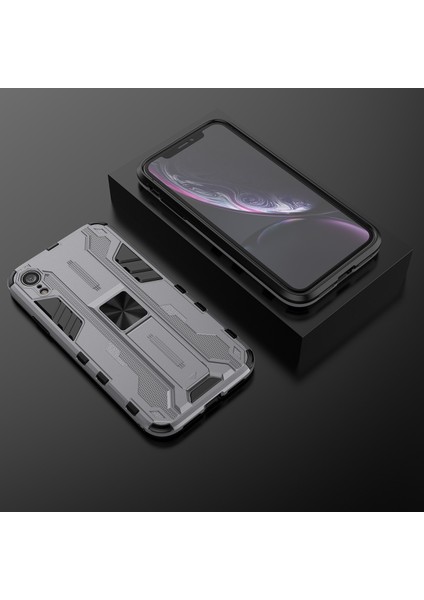 iPhone XR İçin Çift Katmanlı Pc Tpu Bumper Kaymaz ShockProof Korumalı Kılıf (Yurt Dışından) fiyatları