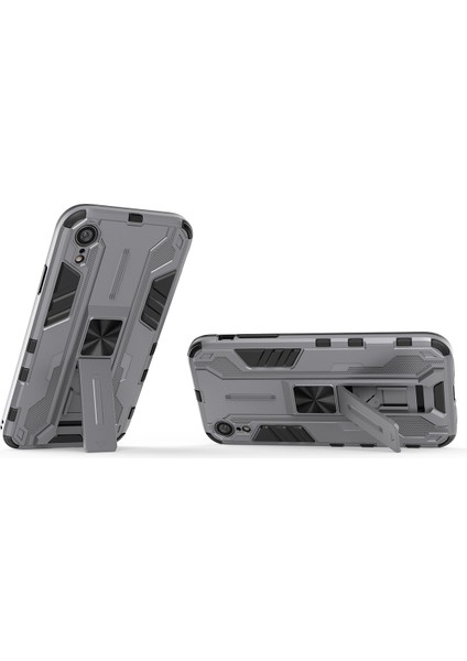 iPhone XR İçin Çift Katmanlı Pc Tpu Bumper Kaymaz ShockProof Korumalı Kılıf (Yurt Dışından) fırsatları