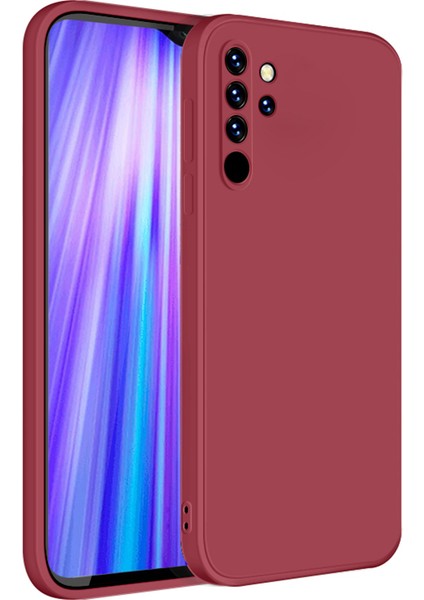 Xiaomi Redmi Note 8 Pro İçin İnce Likit Silikon ShockProof Korumalı Kılıf (Yurt Dışından)