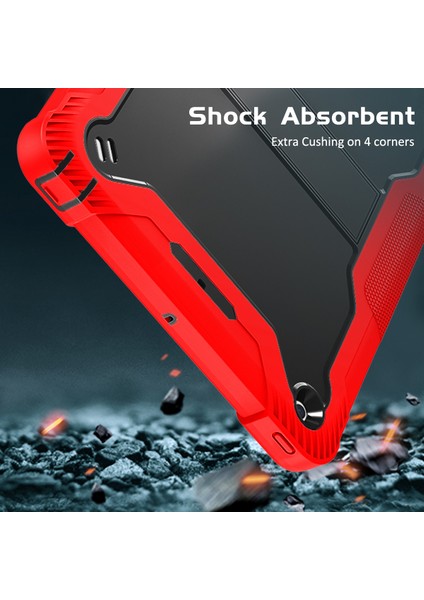 iPad 10.2 inç İçin 3 Katmanlı Standlı Shockproof Tam Koruma Kılıf (Yurt Dışından) modelleri