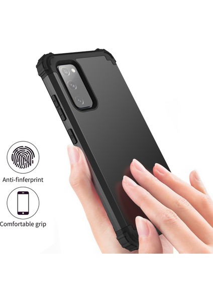 Samsung Galaxy S20 Fe 5G İçin Yumuşak Silikon Pc Bumper 3'ü 1 Arada ShockProof Korumalı Kılıf (Yurt Dışından) indirimleri