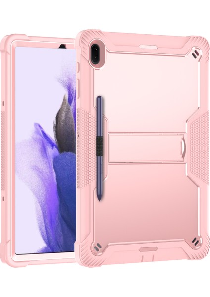 Samsung Galaxy Tab S7 11 inç 2020 SM-T870/T875/T878 İçin 3 Katmanlı Standlı Shockproof Tam Koruma Kılıf (Yurt Dışından)