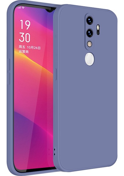 Oppo A9 2020 / A5 2020 İçin İnce Likit Silikon ShockProof Korumalı Kılıf (Yurt Dışından)
