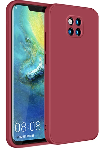 Huawei Mate 20 Pro İçin İnce Likit Silikon ShockProof Korumalı Kılıf (Yurt Dışından)