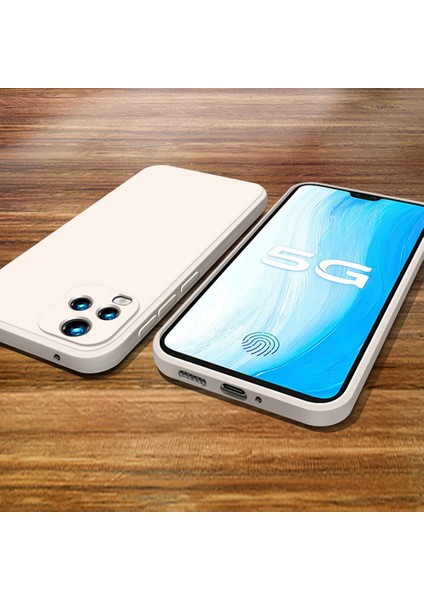 Vivo S7 İçin İnce Likit Silikon Shockproof Korumalı Kılıf (Yurt Dışından)