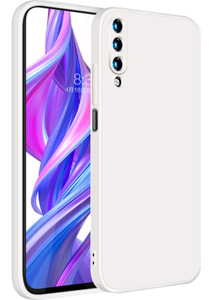 Huawei Honor 9x Pro İçin İnce Likit Silikon ShockProof Korumalı Kılıf (Yurt Dışından)