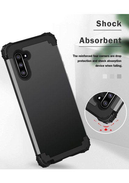 Samsung Galaxy Note 10 İçin Pc Yumuşak Tpu Bumper 3'ü 1 Arada Koruma ShockProof Kılıf (Yurt Dışından) fırsatları