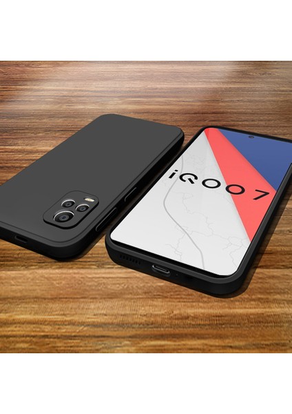 Vivo Iqoo 7 İçin İnce Likit Silikon Shockproof Korumalı Kılıf (Yurt Dışından) fiyatları