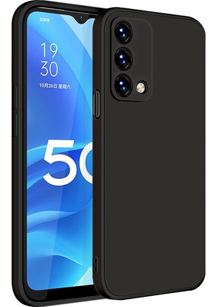 Oppo A93 5G İçin İnce Likit Silikon ShockProof Korumalı Kılıf (Yurt Dışından)