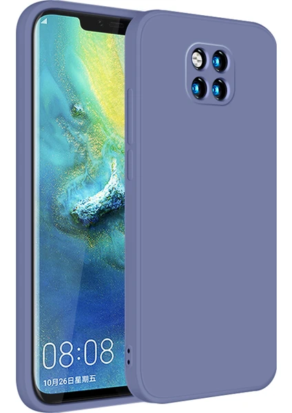 Huawei Mate 20 Pro İçin İnce Likit Silikon ShockProof Korumalı Kılıf (Yurt Dışından)