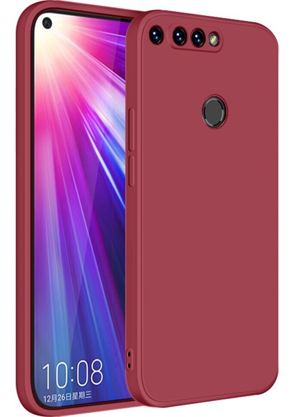 Huawei Honor Pencereli 20 İçin İnce Likit Silikon ShockProof Korumalı Kılıf (Yurt Dışından)