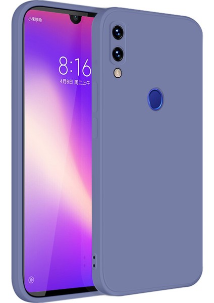 Xiaomi Redmi Note 7 / Note 7 Pro İçin İnce Likit Silikon ShockProof Korumalı Kılıf (Yurt Dışından)