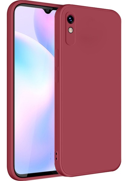 Xiaomi Redmi 9A İçin İnce Likit Silikon ShockProof Korumalı Kılıf (Yurt Dışından)