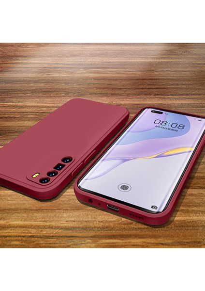 Huawei Nova 7 Pro İçin İnce Likit Silikon ShockProof Korumalı Kılıf (Yurt Dışından) fiyatları