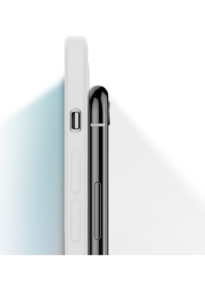 iPhone Se 2020 İçin İnce Likit Silikon ShockProof Korumalı Kılıf (Yurt Dışından)