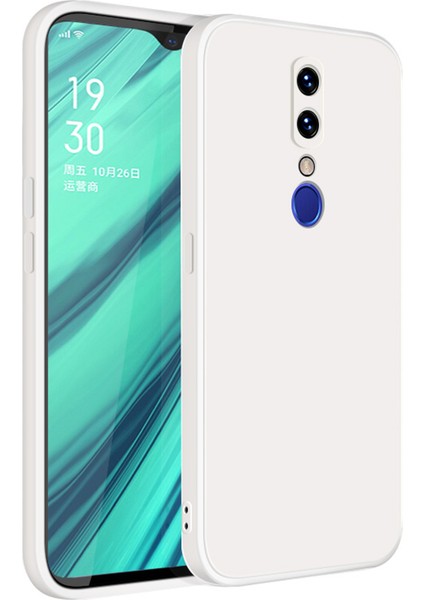 Oppo F11 İçin İnce Likit Silikon Shockproof Korumalı Kılıf (Yurt Dışından)