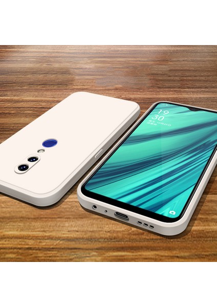 Oppo F11 İçin İnce Likit Silikon Shockproof Korumalı Kılıf (Yurt Dışından)