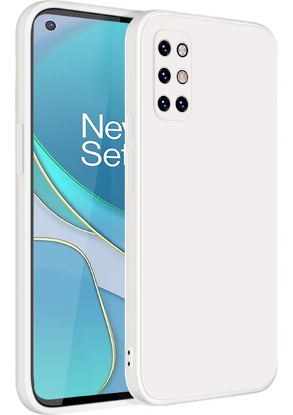 Oneplus 8t İçin İnce Likit Silikon ShockProof Korumalı Kılıf (Yurt Dışından)