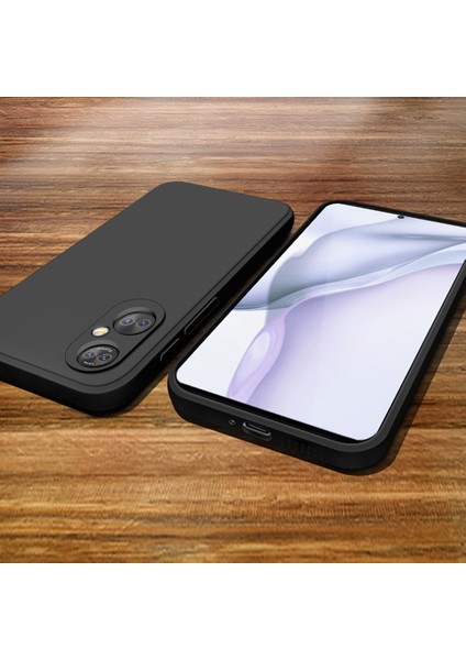 Huawei P50 İçin İnce Likit Silikon ShockProof Korumalı Kılıf (Yurt Dışından)