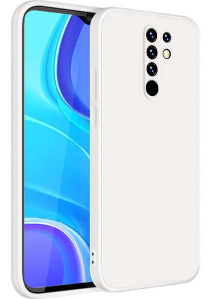 Xiaomi Redmi 9 İçin İnce Likit Silikon ShockProof Korumalı Kılıf (Yurt Dışından)