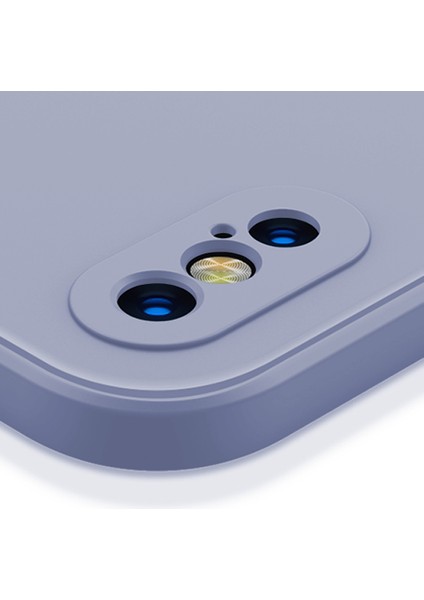 iPhone X İçin İnce Likit Silikon ShockProof Korumalı Kılıf (Yurt Dışından)