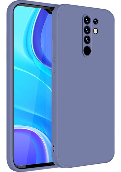 Xiaomi Redmi 9 İçin İnce Likit Silikon ShockProof Korumalı Kılıf (Yurt Dışından)