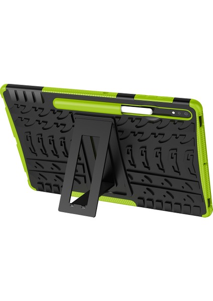 Samsung Galaxy Tab S7 Fe / S7 Plus 12.4" İçin Çift Katmanlı Shockproof Korumalı Standlı Kılıf (Yurt Dışından) indirimleri
