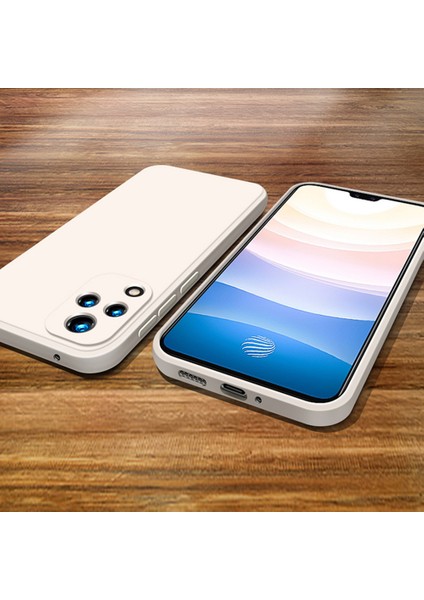 Vivo S9 İçin İnce Likit Silikon Shockproof Korumalı Kılıf (Yurt Dışından)