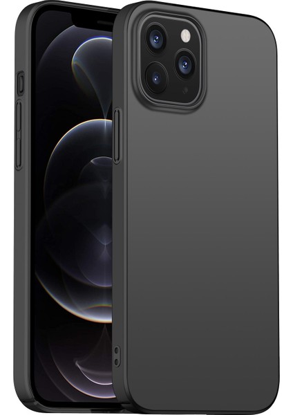 iPhone 12 / iPhone 12 Pro İçin Ultra İnce Sert Pc Mat Korumalı Kılıf (Yurt Dışından)