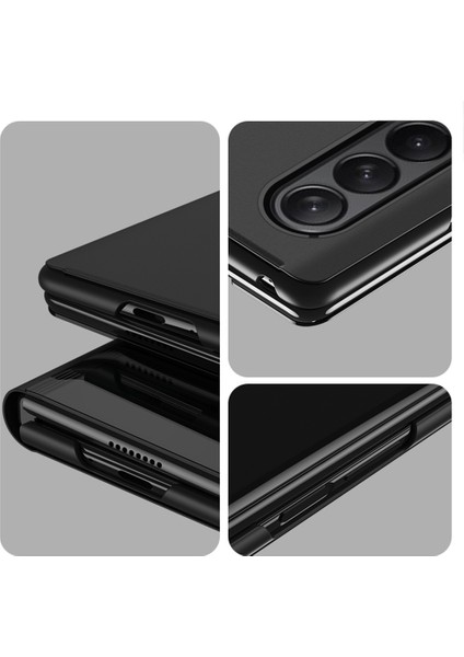 Samsung Galaxy Z Fold 3 5G İçin Flip Standlı Deri Ayna Pencereli Kılıf (Yurt Dışından) indirimleri