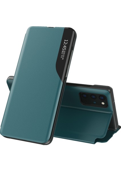 Samsung Galaxy S20 Plus İçin Pu Deri Pencereli Flip Koruyucu Kılıf (Yurt Dışından)