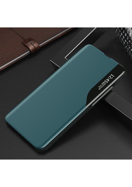 Samsung Galaxy S20 Plus İçin Pu Deri Pencereli Flip Koruyucu Kılıf (Yurt Dışından)