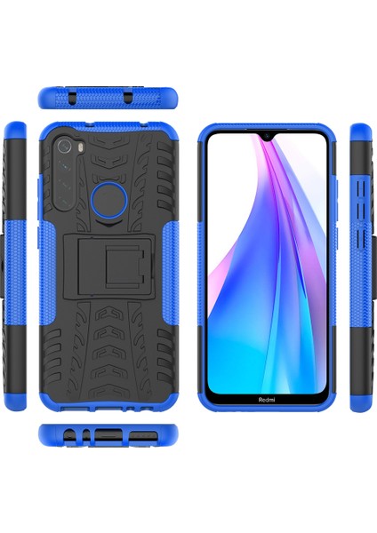 Xiaomi Redmi Note 8t İçin ShockProof Çift Katmanlı Standlı Korumalı Kılıf (Yurt Dışından) modelleri