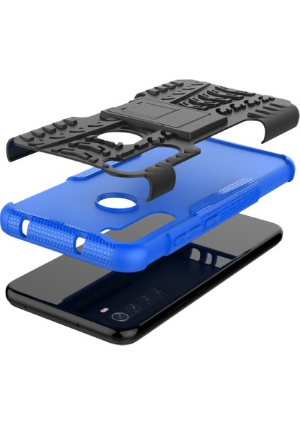 Xiaomi Redmi Note 8t İçin ShockProof Çift Katmanlı Standlı Korumalı Kılıf (Yurt Dışından) fırsatları