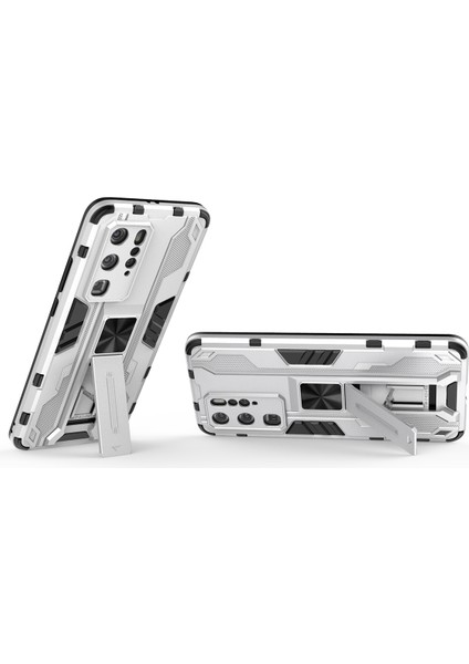 Huawei P40 Pro İçin Çift Katmanlı Pc Tpu Bumper Kaymaz ShockProof Korumalı Kılıf (Yurt Dışından)