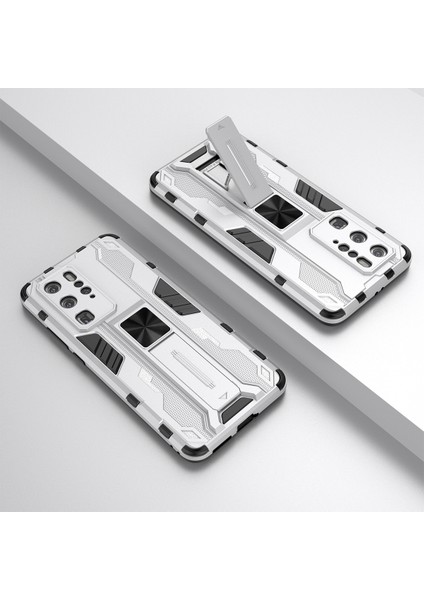 Huawei P40 Pro İçin Çift Katmanlı Pc Tpu Bumper Kaymaz ShockProof Korumalı Kılıf (Yurt Dışından)