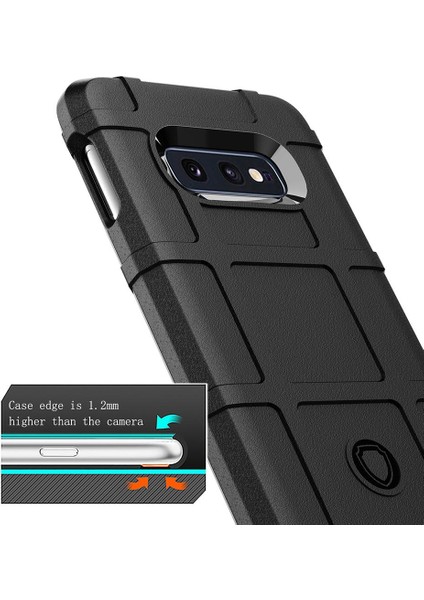 Samsung Galaxy S10E İçin Armor ShockProof Esnek Tpu Kılıf (Yurt Dışından)