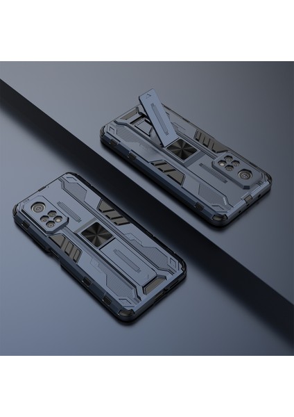 Xiaomi Mi 10T / 10T Pro 5G İçin Çift Katmanlı Pc Tpu Bumper Kaymaz ShockProof Korumalı Kılıf (Yurt Dışından)