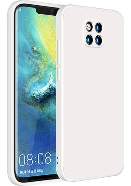 Huawei Mate 20 Pro İçin İnce Likit Silikon ShockProof Korumalı Kılıf (Yurt Dışından)