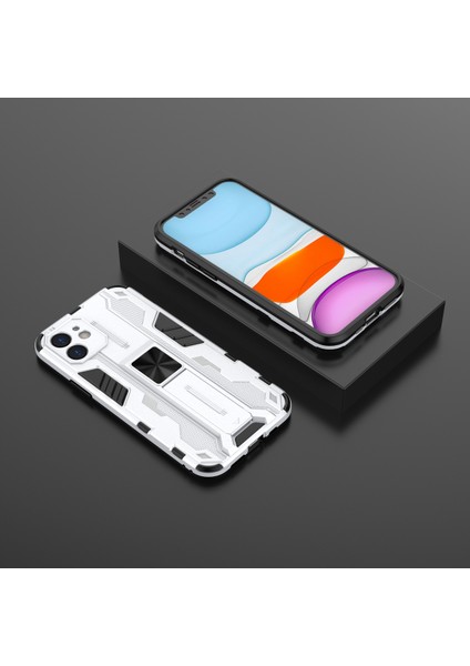 iPhone 12 Mini İçin Çift Katmanlı Pc Tpu Bumper Kaymaz ShockProof Korumalı Kılıf (Yurt Dışından)