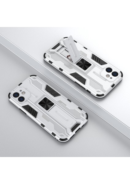 iPhone 12 Mini İçin Çift Katmanlı Pc Tpu Bumper Kaymaz ShockProof Korumalı Kılıf (Yurt Dışından)