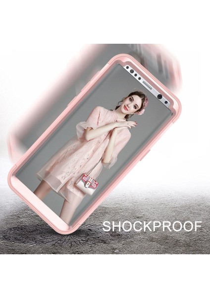 Samsung Galaxy S8 İçin Pc Yumuşak Tpu Bumper 3'ü 1 Arada Koruma ShockProof Kılıf (Yurt Dışından)
