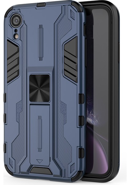 iPhone XR İçin Çift Katmanlı Pc Tpu Bumper Kaymaz ShockProof Korumalı Kılıf (Yurt Dışından)