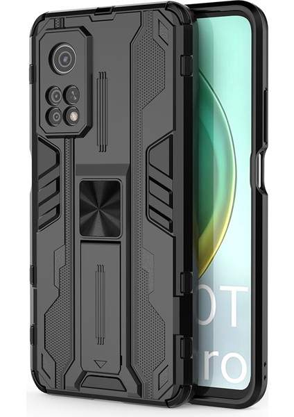 Xiaomi Mi 10T / 10T Pro 5G İçin Çift Katmanlı Pc Tpu Bumper Kaymaz ShockProof Korumalı Kılıf (Yurt Dışından)