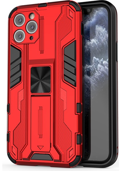 iPhone 11 Pro Max İçin Çift Katmanlı Pc Tpu Bumper Kaymaz ShockProof Korumalı Kılıf (Yurt Dışından)