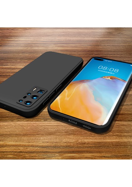 Huawei P40 Pro Plus İçin İnce Likit Silikon ShockProof Korumalı Kılıf (Yurt Dışından) fiyatları