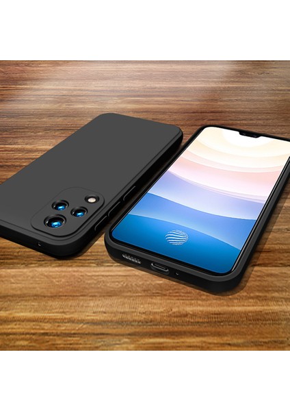 Vivo S9 İçin İnce Likit Silikon Shockproof Korumalı Kılıf (Yurt Dışından)